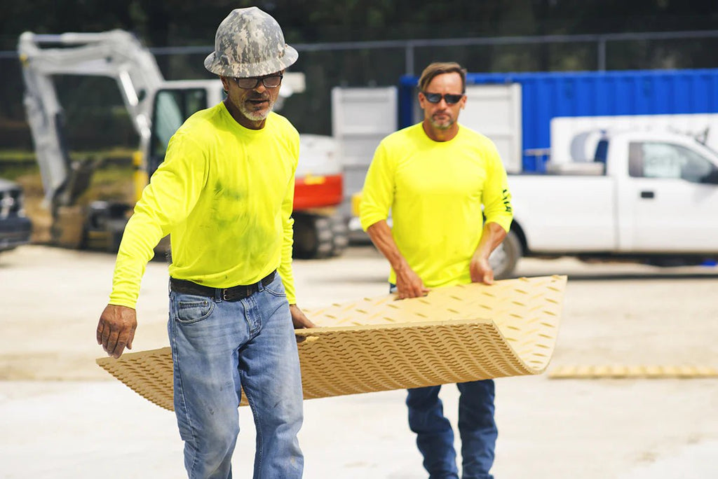 How Ground Pro Mats Drastically Improve Safety on Construction Sites - Blue Gator Pro